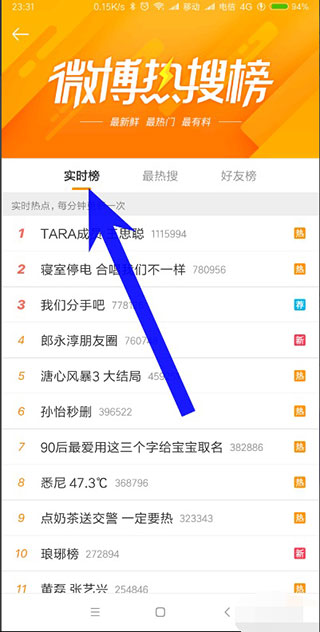 微博热搜榜微博(微博热搜榜微博网页版)